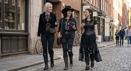 Western Gothic Outfits 2026 Cowboy Meets Dark Aesthetic Trend